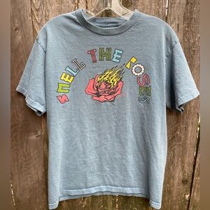 Vintage Grateful BlueGrey Graphic T-Shirt
